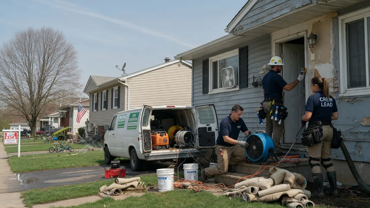 Flood Cleanup in Eldridge, IA near me